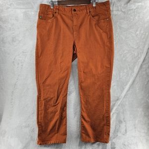 STIO Rivet‎ Mens 38x26 38 Short Orange Pants Cotton